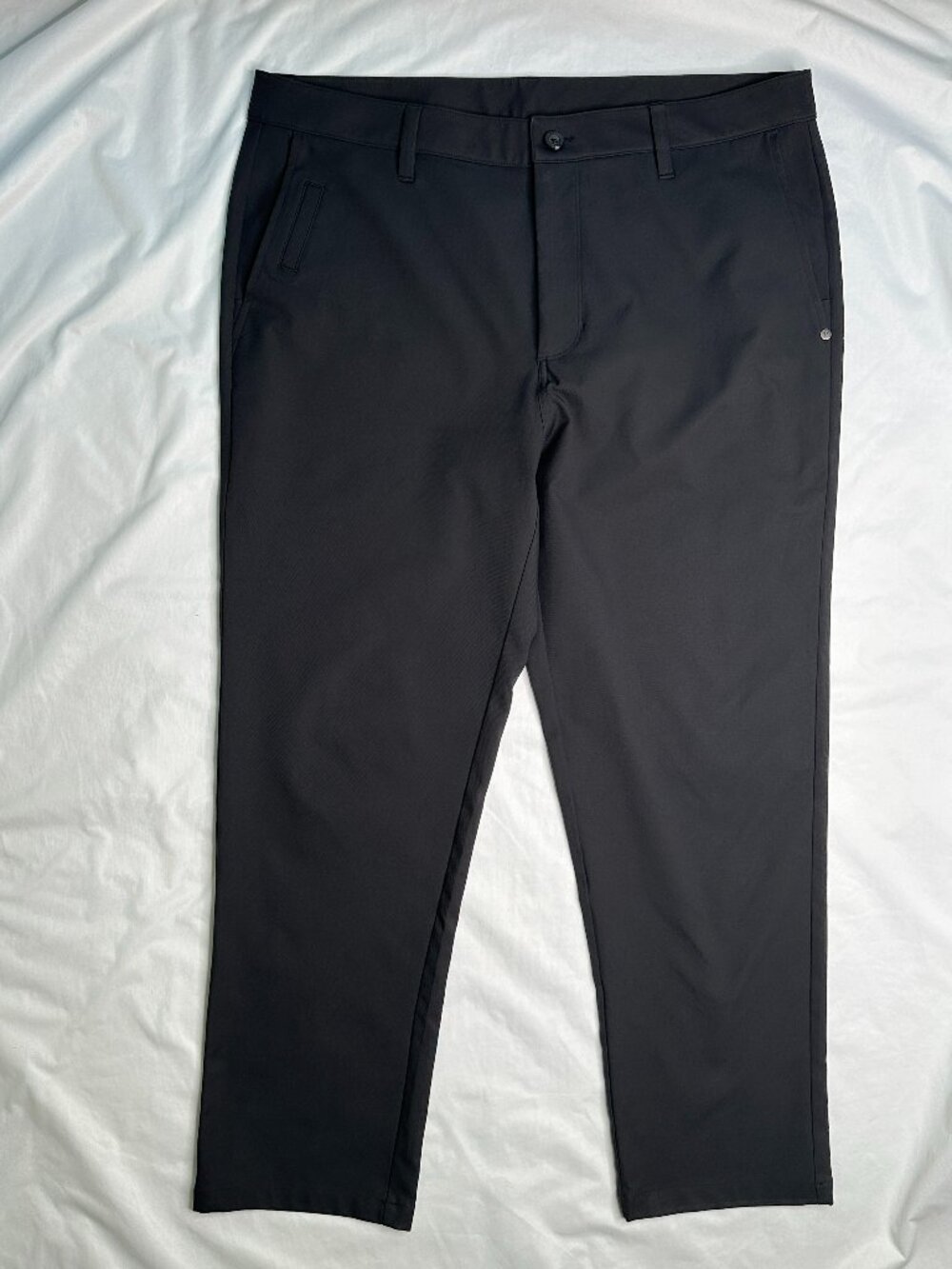 Vuori Meta Pants Men’s 36x27 Black Performance Chino Golf Travel S V427